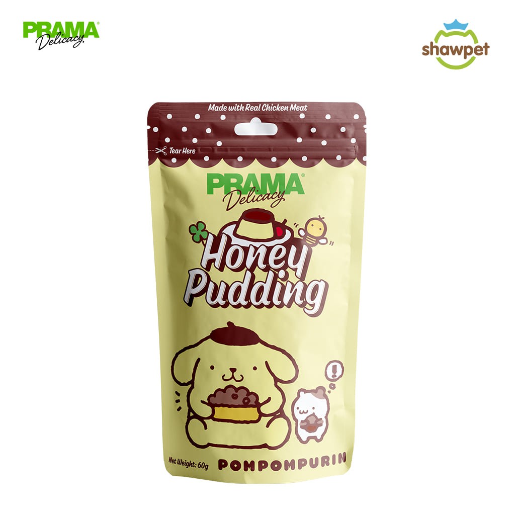PRAMA Delicacy พราม่า เดลิคาซี่ รสน้ำผึ้ง ขนมสุนัข ขนาด 60 กรัม