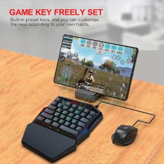 Gaming Keyboard ชุดเมาส์และคีย์บอร์ดสำหรับเกมส์มิ่ง