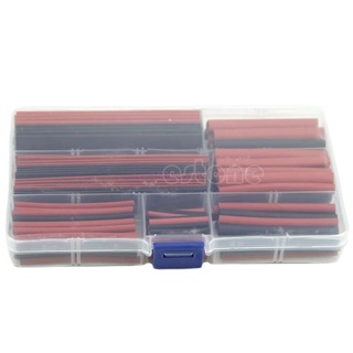 150pcs 2: 1 Polyolefin Heat Shrink Tubing Tube ปลอกหุ้มปลอกหุ้ม