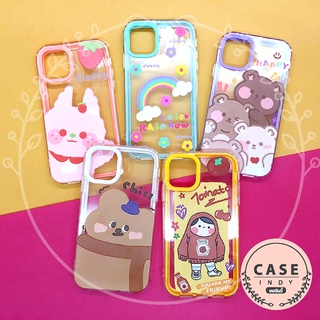 เคส Samsung   A33 A53(5G) A73(5G) เคสมือถือประกบ 2ชิ้น นิ่มใส TPU พิมพ์ลายการ์ตูน