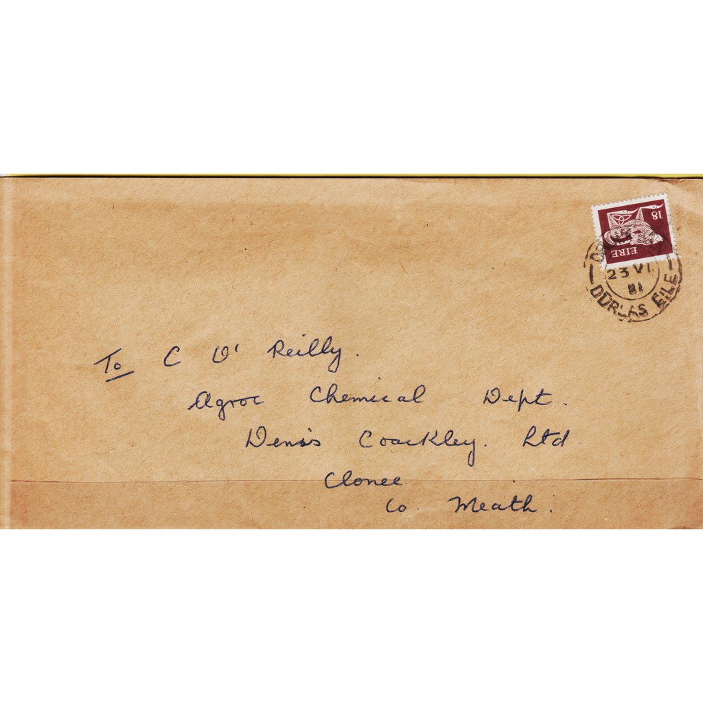 ฝาครอบแสตมป์ Ireland Filateli