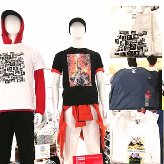 Uniqlo Gundam Joint UT เสื้อยืดแขนสั้น เหมาะกับคู่รัก สําหรับผู้ชาย และผู้หญิง Limited EditionS-5XL