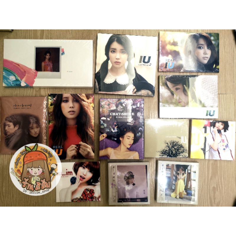 พร้อมส่ง) อัลบั้ม ไอยู​ Iu Chat-Shire/Flower Bookmark/Last  Fantasy/Real/Growing Up/Iu..Im/Lost And Found | Shopee Thailand