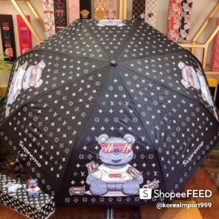 Louis Vuitton X Supreme Monogram Bear Print Umbrella