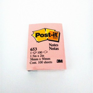 Taweemitr กระดาษโน๊ตมีกาว Post-It 653 ขนาด 1.5x2 นิ้ว