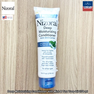 Nizoral® Deep Moisturizing Conditioner with Mint &amp; Tea Tree Oil 278 ml คอนดิชั่นเนอร์ สำหรับผมทุกประเภท