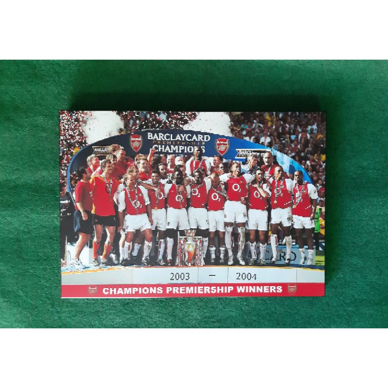 กรอบรูป อาร์เซน่อล Arsenal ชุดไร้พ่าย PREMIERSHIP 2003-2004