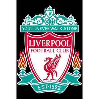 Liverpool Logo The Kop YNWA โปสเตอร์ Poster วอลเปเปอร์ ตกแต่งผนัง ฟุตบอล Football