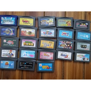 ตลับแท้เกมบอยแอดวานซ์​  GBA​ 5แถม1