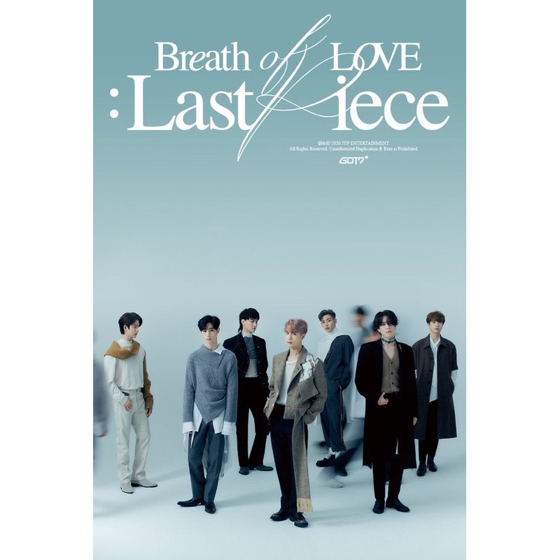 อัลบั้ม GOT7- Breath of Love : Last Piece(อัลบั้มเปล่า)