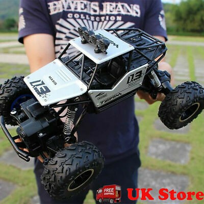 รถบังคับวิทยุ สามารถชาร์จแบตได้ Remote Control RC Cars Rock Crawler Monster Truck พร้อมรีโมท 2.4 GHZ (เล่นพร้อมกันได้หลา - รูปที่ 2
