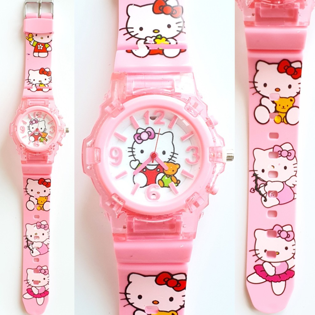 นาฬิกาเด็ก มีไฟ  ลายกร์ตูน สำหรับเด็กผู้หญิงและผู้ชาย ระบบเข็ม RC126 - รูปที่ 4