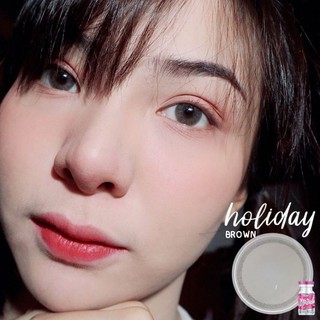 บิ๊กอาย/คอนแทคเลนส์ รุ่น Holiday brown