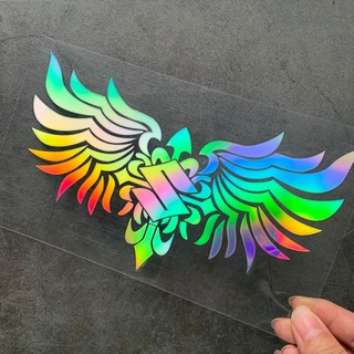 โลโก้ SUZUKI โลโก้ Laser Wings Decal สติ๊กเกอร์ตกแต่งหมวกกันน็อค สติ๊กเกอร์แต่งรถมอเตอร์ไซค์