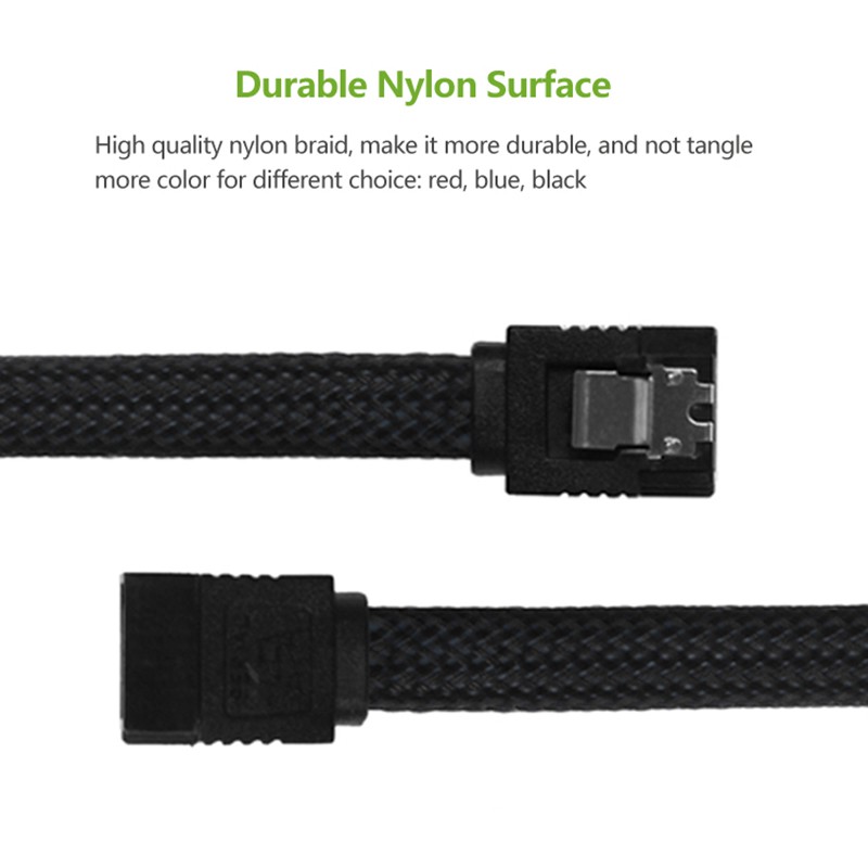 สายเคเบิ้ลสายเคเบิลข้อมูล 50 . Sata 3 . 0 Iii Sata 3 7 Pin 6 Gb / S Ssd ( Cv ) - รูปที่ 3