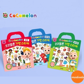 ส่งตรงจากเกาหลี🚀CoCoMelon sticker sets 41ea/ 3 types(My house, Kindergarten, Farm)/English Learning