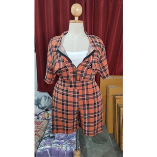 มือ1 สาวอวบ เซตเสื้อกางเกง