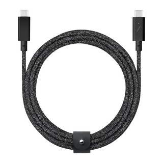 NATIVEUNION สายชาร์จ Belt Cable Pro USB-C to USB-C ความยาว 2.4 เมตร(M)