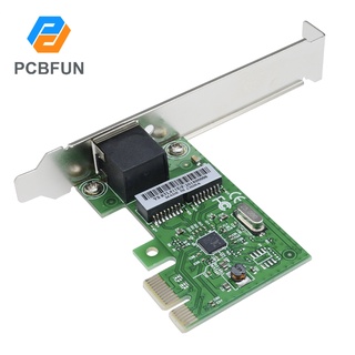 Pcbfun การ์ดควบคุมเครือข่าย PCI-E Express 10 100 1000M Gigabit LAN