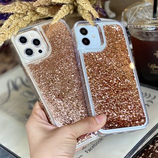 เคสตู้น้ำใสกลิสเตอร์ด้านในเป็นน้ำไหลได้ มี 3 สี เงิน ทอง และม่วง  มีรุ่น I12 / I12 pro / I12promax