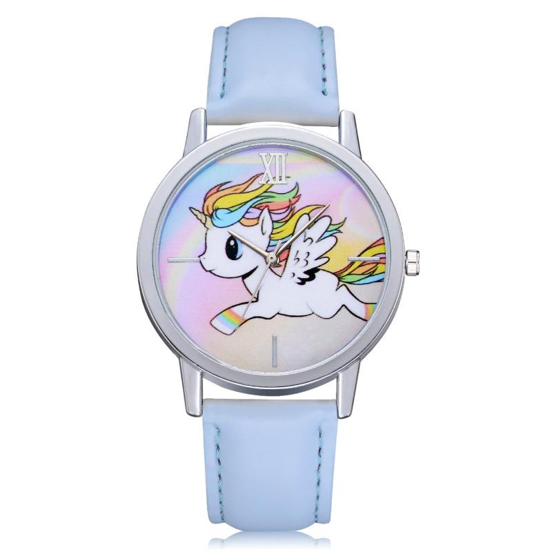 Super Girl Girl Gift Watch นาฬิกาเด็กยูนิคอร