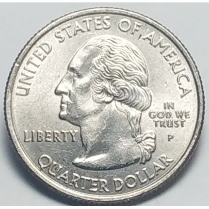 สหรัฐอเมริกา (Usa), ปี 2007, 25 Cents รัฐวอชิงตัน (Washington), เหรียญในชุด  50 รัฐของอเมริกา | Shopee Thailand