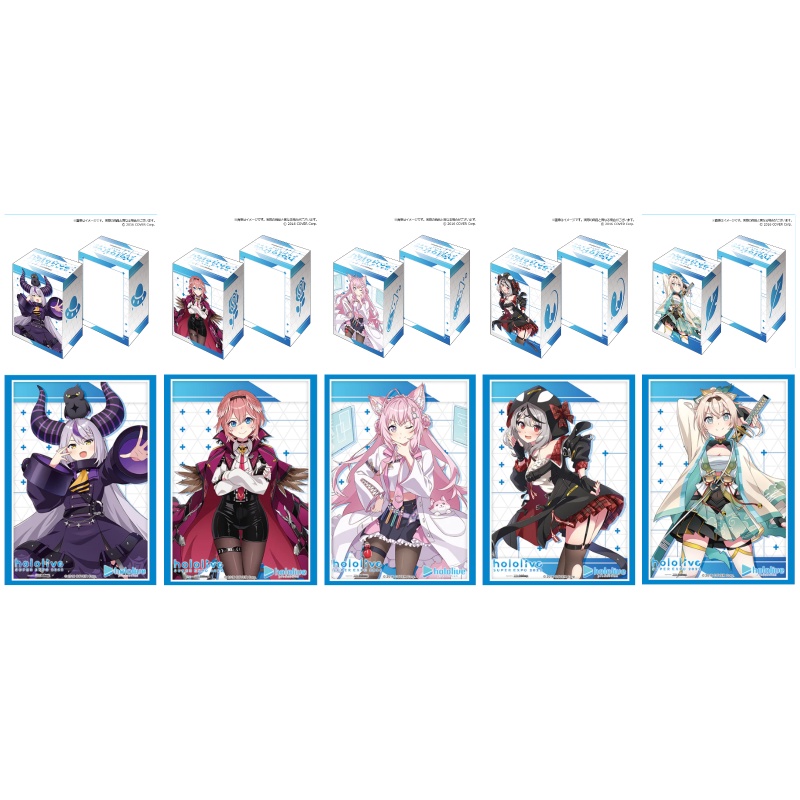 Bushiroad Sleeve & Deck Holder Hololive Production holoX : La+ Darknesss, Takane Lui, Koyori, Sakamata Chloe, Iroha