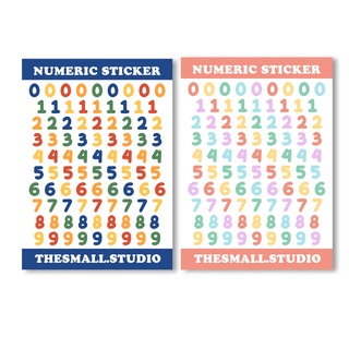 Numeric Sticker | Col.1