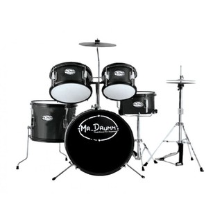 MR.Drumm  drum set ( Black )แถมฟรี+ไม้กลอง +เก้าอี้กลอง+ขาไฮแฮด+MR.DRUMM 1 คู่+ฉาบ +เสื้อ + รวมมูลค่า 2,500