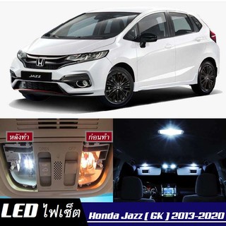 Honda Jazz (G3) หลอดไฟ​ LED​ ตกแต่ง​ภายใน​ มีให้เลือกหลายสี ; สดใส ;รับประกัน 1 ปี; ไฟแผนที่ ไฟเพดาน ไฟป้ายทะเบียน