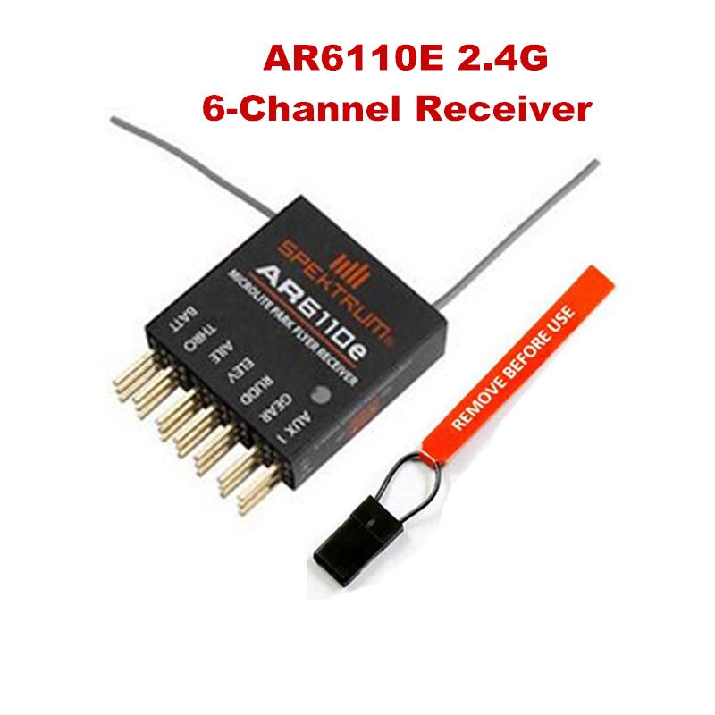 ar 6110 e dsm 2 ml 6 - channel ตัวรับสัญญาณขนาดเล็กสําหรับ spektrum dx 7 dsx 6 dx 6 i