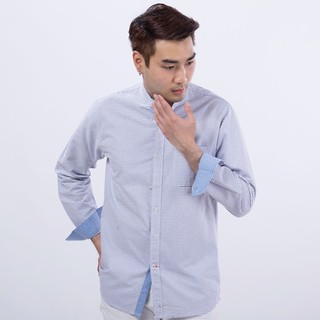 เสื้อเชิ้ต Quattro รุ่น  Chino Collar (เสื้อเชิ้ตแฟชั่น เชิ้ตทำงาน) #พร้อมส่ง