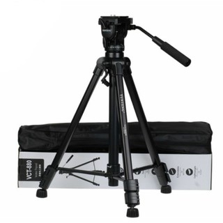 YUNTENG VCT-880 Video Tripod ขาตั้งกล้อง สีดำ ของแท้