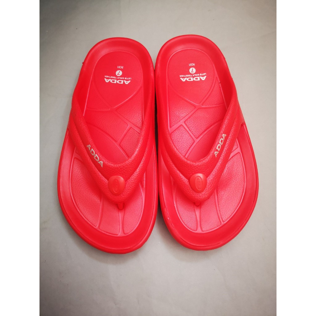 Addaรองเท้าชายหูหนีบ รองเท้าแตะแบบคีบ  ใส่ลำลองเดินสบาย แบบคีบรอง รุ่น 5C01-M