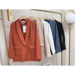 Blazer สูท กระดุม 1 เม็ด