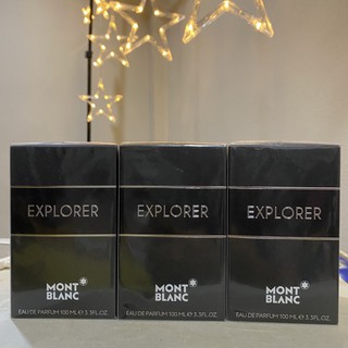 น้ำหอมแท้ 100% ของใหม่ กล่องซีล Montblanc Explorer Edp 100 ml