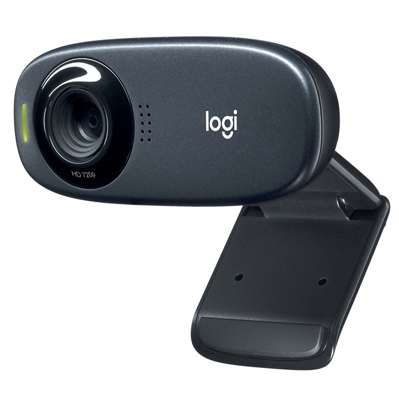 Logitech กล้องเว็บแคม ความละเอียด 720p/30fps รองรับ Windows PC,macOS (10.10 ขึ้นไป) Chrome OS, Android 5.0 (C310)