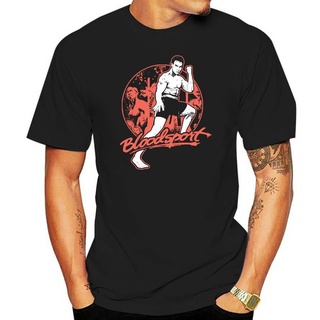 เสื้อยืด พิมพ์ลายภาพยนตร์ Bloodsport 2 Olive Film Karate Van Damme cult USAS-5XL