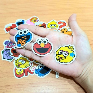 สติ๊กเกอร์ Sesame Street Elmo เอลโม่ (หัวกลมๆ) ติดแน่น กันน้ำ ติดเคสมือถือ (40 ชิ้น) sticker