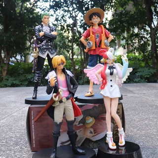 St1 โมเดลฟิกเกอร์ One Piece RED Uta Luffy Zoro Sanji ของเล่น ของสะสม สําหรับเด็ก ตกแต่งบ้าน