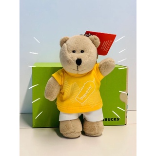 Mini​bearista​boy summer 2018​keychain​พวงกุญแจหมีสตาร์บัคส์ของแท้จากshop