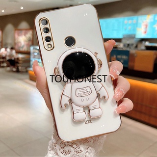 เคส Casing Huawei Y6 Y7 Pro เคส Huawei Y8 Y9 Prime เคส Huawei Y6P Y8P เคส Huawei Y7A Case Huawei Nova 8i Nova 9Z Soft Electroplating Cute astronaut Phone Case โทรศัพท์มือถือแบบนิ่ม ลายนักบินอวกาศน่ารัก สําหรับ