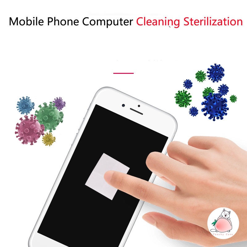 10PC Dry Wet Wipes Dust Absorber Sticker Cleaning Cloth for Mobile Phone Screen Glasses Camera Lens LCD Screens Dust Removal Paper
