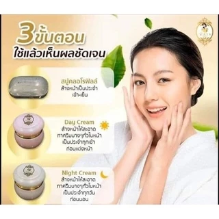 Shiro cream ครีมชิโร ครีมจมูกข้าวกล้อง สารสกัดจากจมูกข้าวกล้อง พร้อมสบู่โบทอกซ์ คลอโรฟิลล์ (8841)
