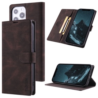 เคสโทรศัพท์มือถือหนัง แบบฝาพับ พร้อมช่องใส่บัตร สําหรับ 13 12 Mini 11 Pro Xs Max XR  compatible for เคสไอโฟน