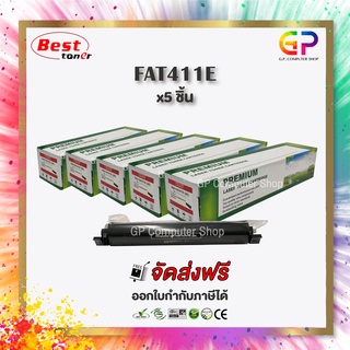 Boom+ / Panasonic / KX-FAT411E / ตลับหมึกเลเซอร์เทียบเท่า /KX-MB2003CN/KX-MB2030/ สีดำ / 2,000 แผ่น / 5 กล่อง