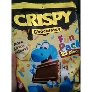 crispy chocolatey ช็อกโกแลต ข้าวพอง