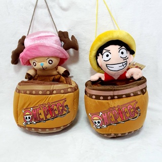 กล่องใส่ของ วันพีช One Piece ลูฟี่ และช้อปเปอร์