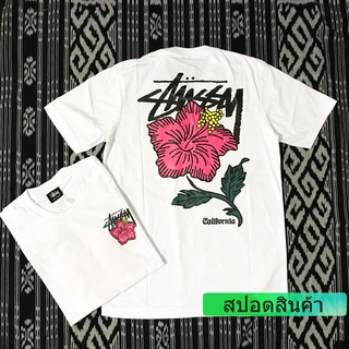 Stussy เสื้อยืดลําลองสําหรับผู้ชาย