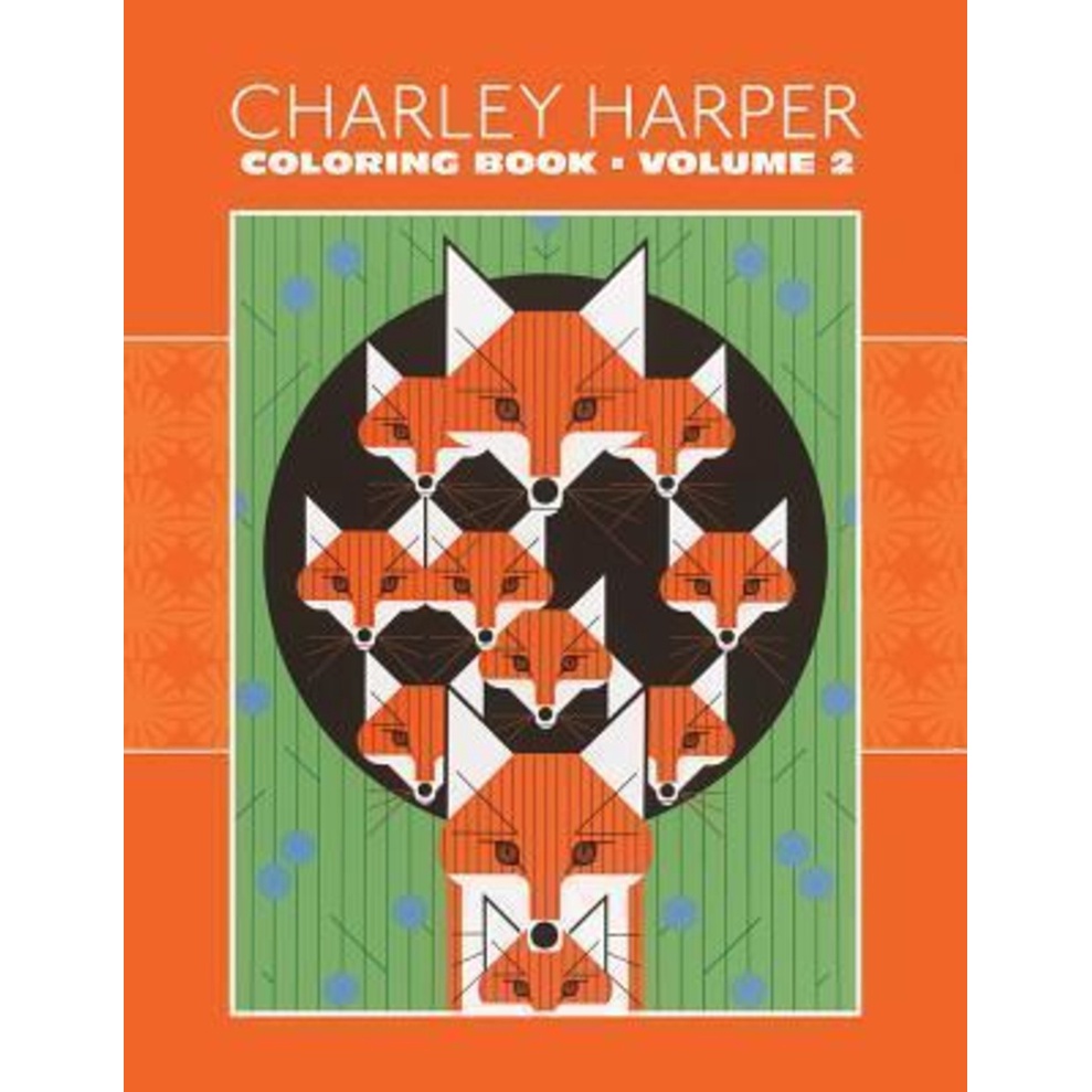 Charley Harper Volume II Coouring Book โดย Charley Harper (ฉบับสหรัฐอเมริกาปกอ่อน)